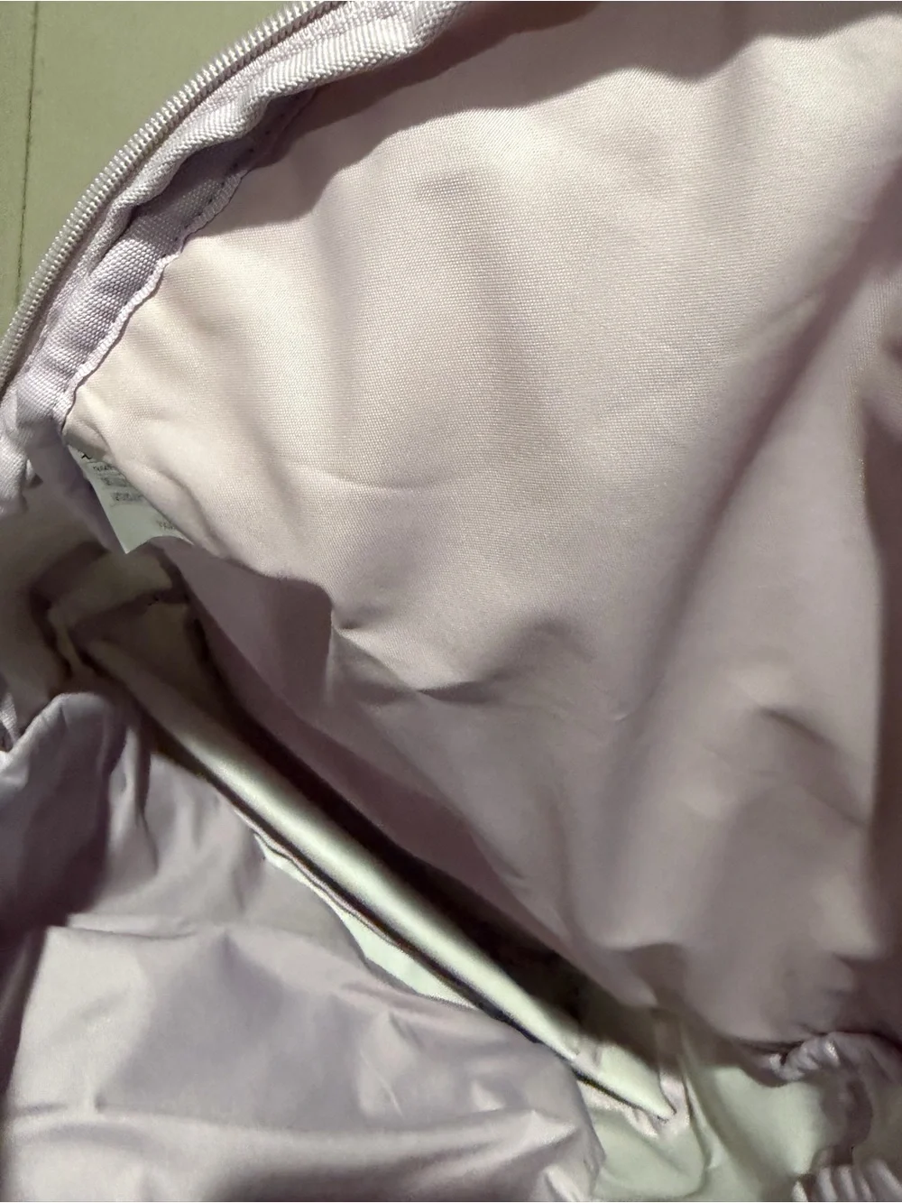 Nike Lilac and White‎ Swoosh Backpack